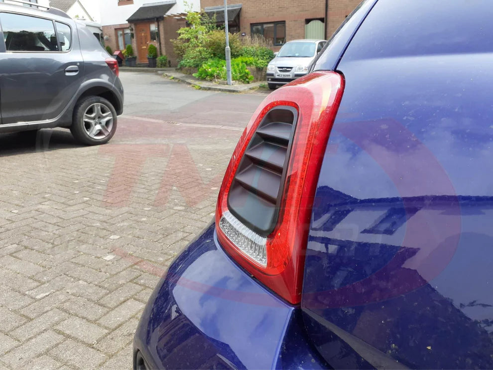 Abarth 595 Series 4 Rear Vent Style Light Inserts - Various Options