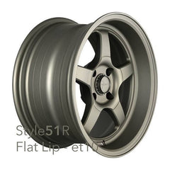 7Twenty Style 51 R - Lip 15x8 ET10 4x100 Stone Bronze-4 x 100-7Twenty-[By Purdue Performance]