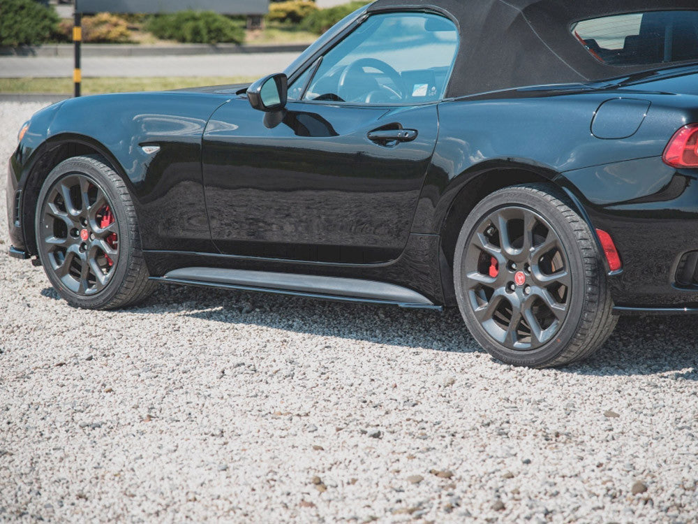 Abarth 124 Spider (2017-) Maxton Design Side Skirt Splitters-Side Skirts-Maxton Design-[By Purdue Performance]
