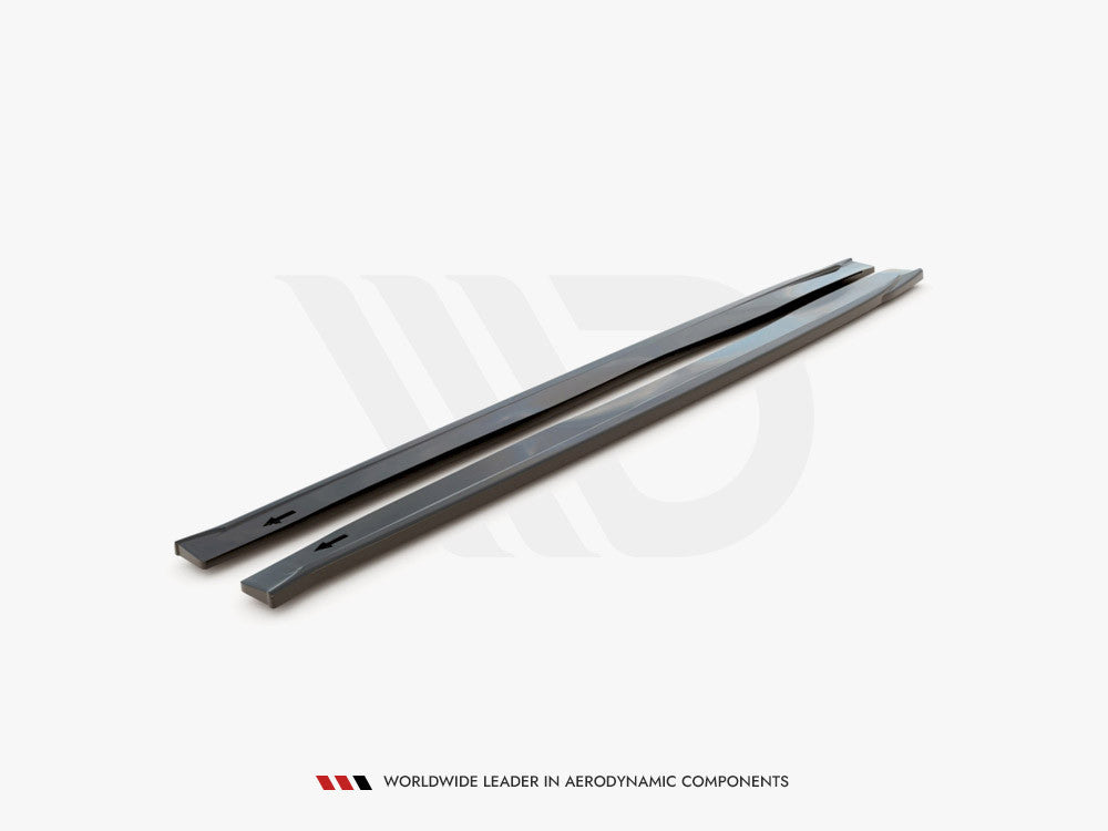 Abarth 124 Spider (2017-) Maxton Design Side Skirt Splitters-Side Skirts-Maxton Design-[By Purdue Performance]