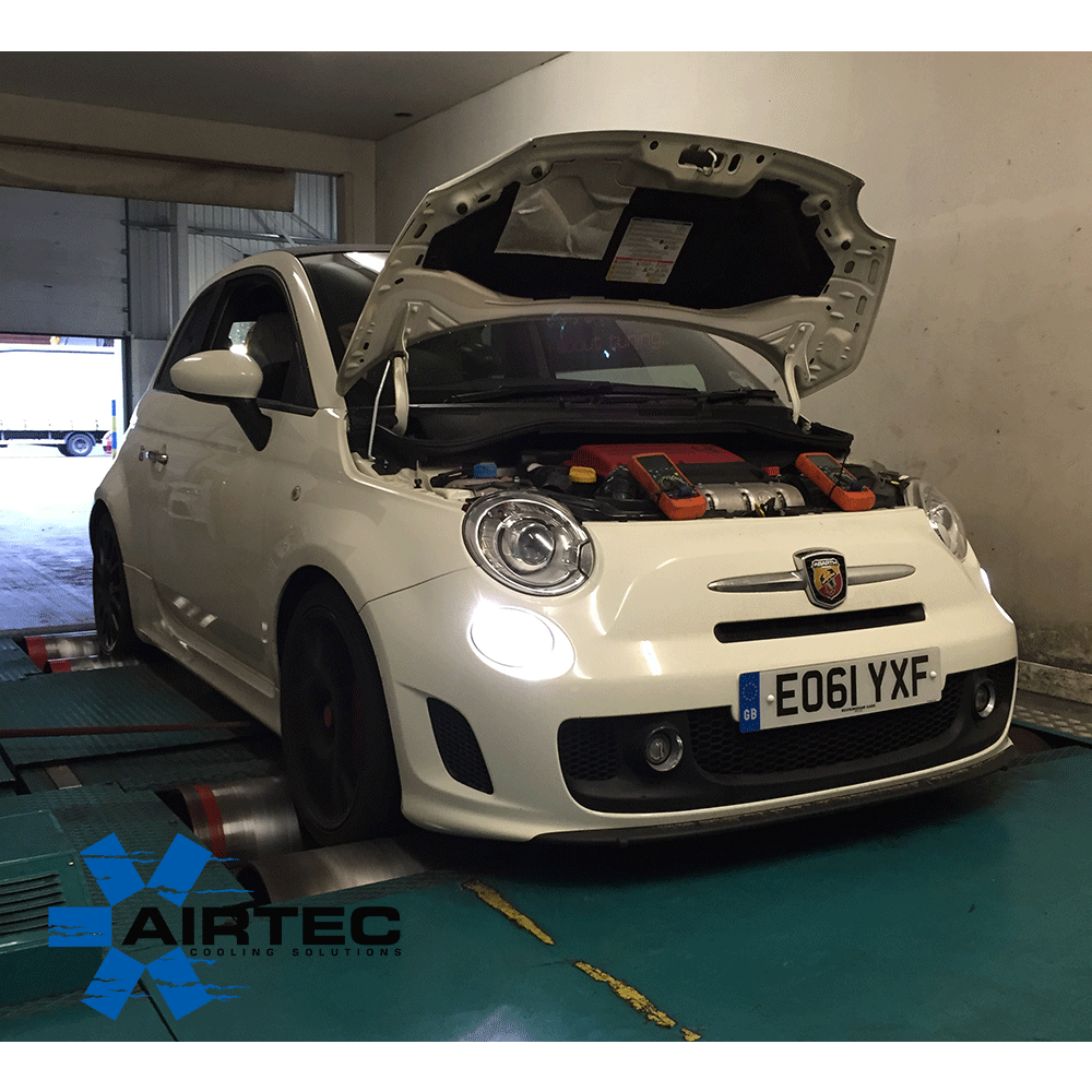 Abarth 500 Airtec Intercooler Upgrade (Automatic Gearbox)-Intercoolers-Airtec Motorsport-[By Purdue Performance]