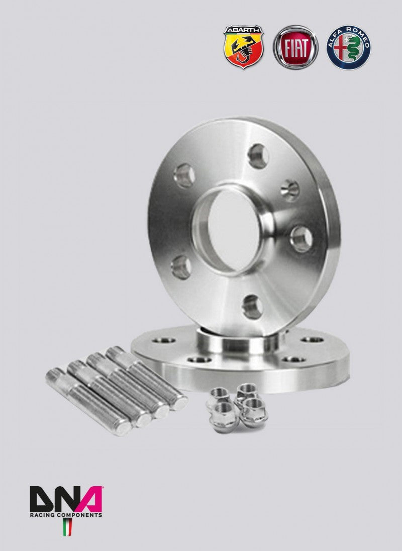 Abarth 500 EU 2007 DNA-Racing Wheel Spacers Studs and Nuts Kit-Wheel Spacers-DNA Racing-[By Purdue Performance]