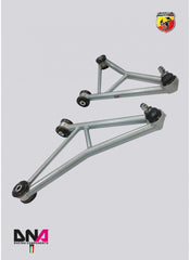 Abarth 500 EU 2008- DNA Racing Front Suspension Arm Kit-Suspension Arms-DNA Racing-[By Purdue Performance]
