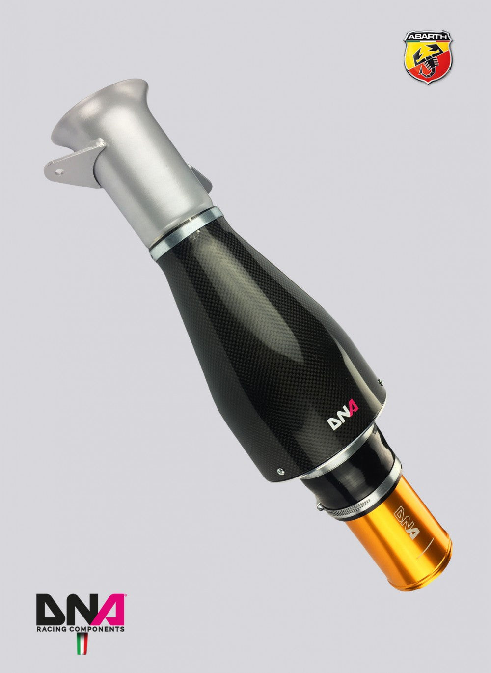 Abarth 500/595/695 DNA Racing Cold Air Induction Kit-Induction Kit-DNA Racing-[By Purdue Performance]