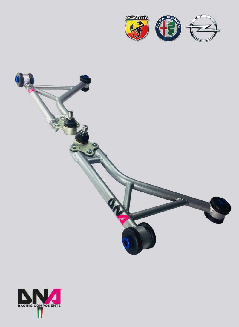 Abarth Grande Punto DNA Racing Front Suspension Arms Kit-Suspension Arms-DNA Racing-[By Purdue Performance]
