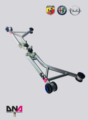 Abarth Grande Punto DNA Racing Front Suspension Arms Kit-Suspension Arms-DNA Racing-[By Purdue Performance]