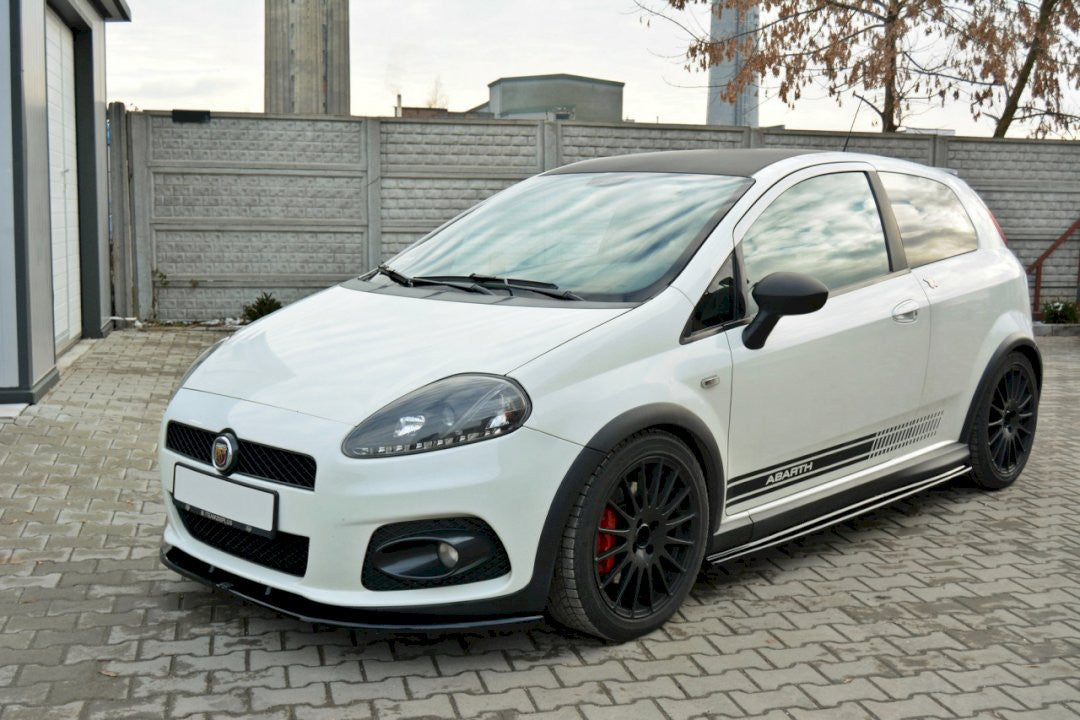 Abarth Grande Punto Maxton Design Front Splitter V2-Front Splitter-Maxton Design-[By Purdue Performance]