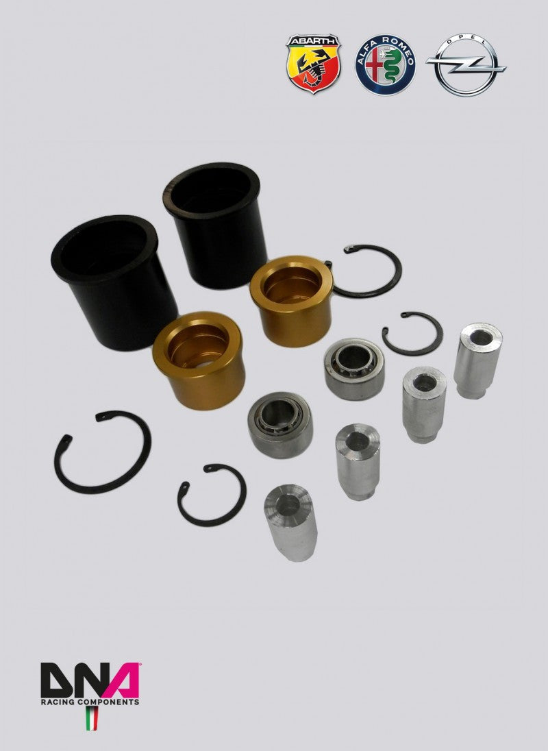 Abarth Grande Punto/Evo DNA Racing Rear Axle Uniball Kit-Rear Torsion Brace-DNA Racing-[By Purdue Performance]