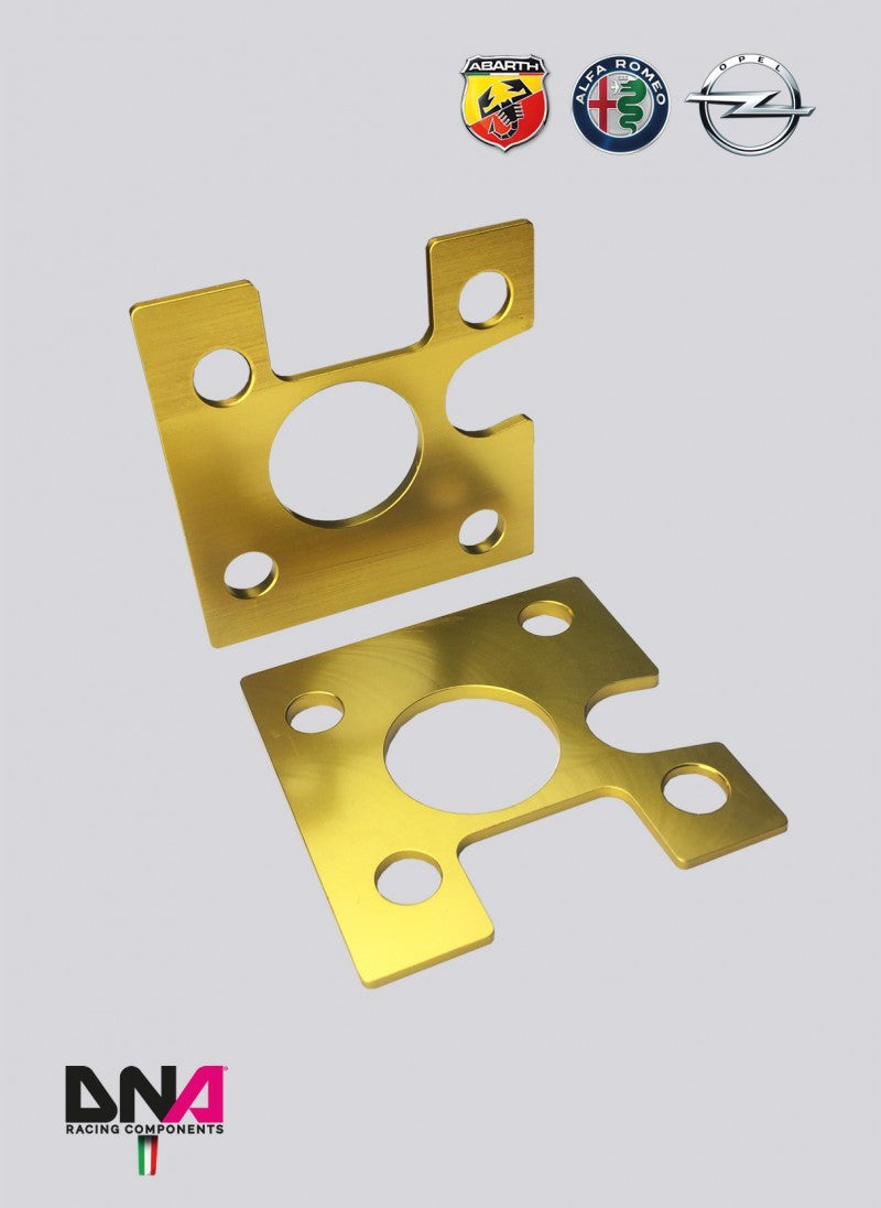 Abarth/Fiat 500 (USA Spec) DNA Racing Rear Negative Camber Plates Kit-Camber Plates-DNA Racing-[By Purdue Performance]