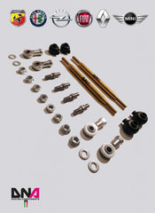 Abarth/Fiat Grande Punto DNA Racing Front Sway Bar Tie Rods on Uniball-Sway Bar-DNA Racing-[By Purdue Performance]