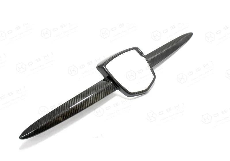 Abarth 595 Front Logo Intake Cover Series 4 Cars Only - Carbon Fibre