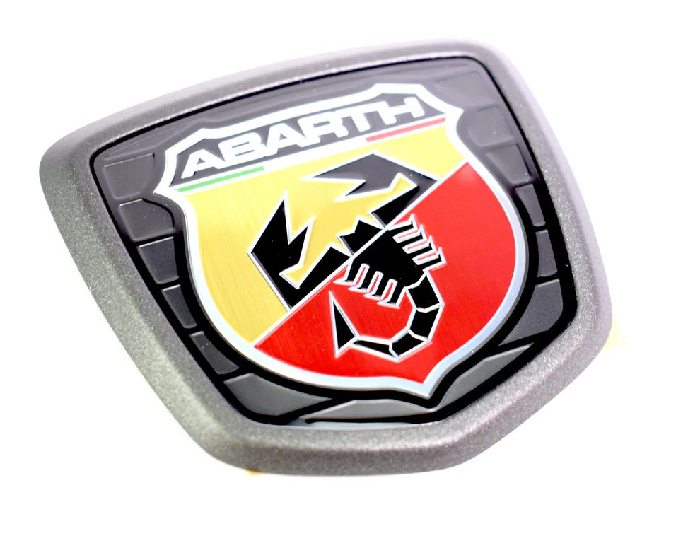 Genuine Abarth Badge Tailgate 500 Abarth 595 Competizione Graphite Genuine Abarth Badge Tailgate 500 Abarth 595 Competizione Graphite