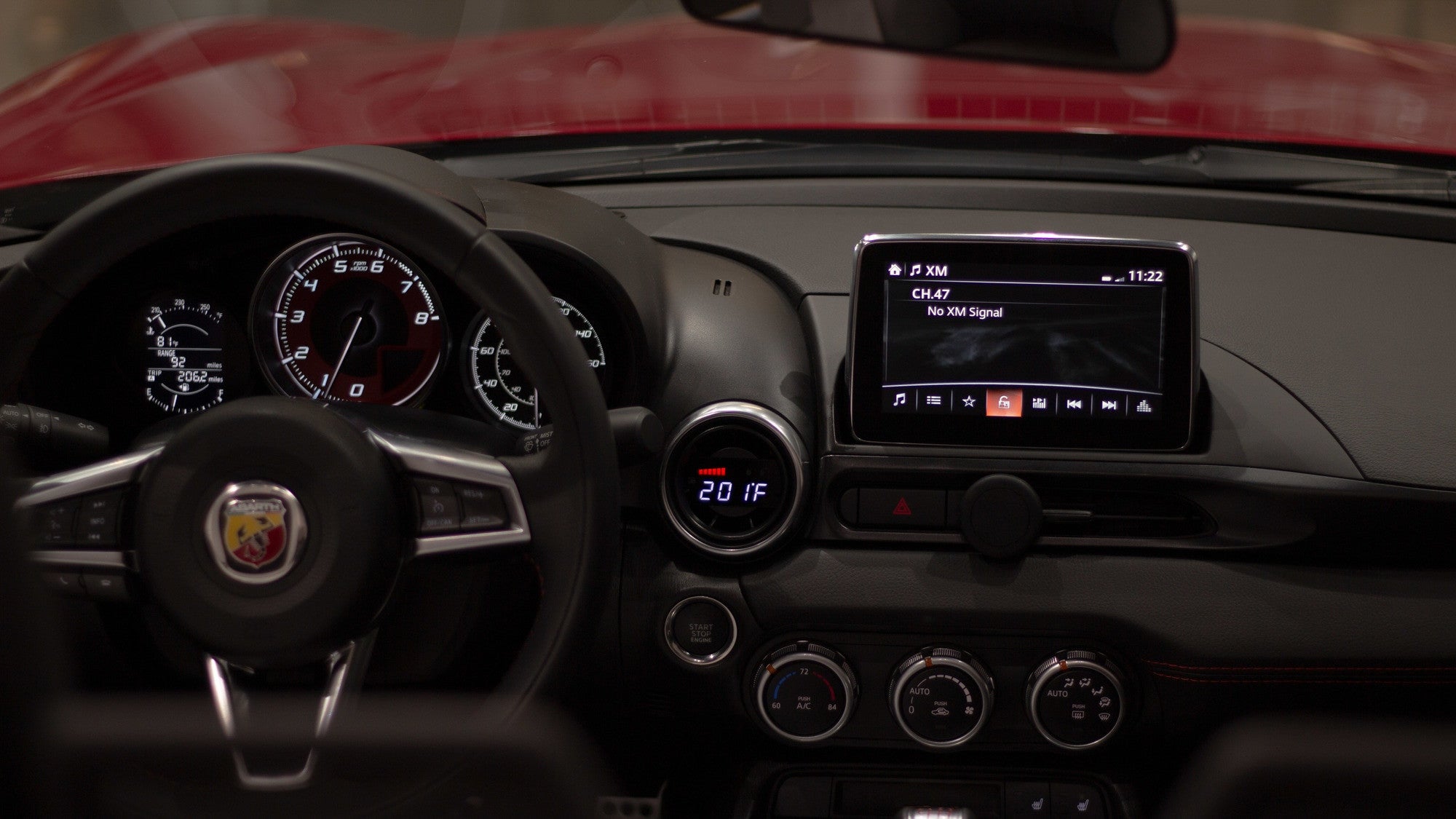 Fiat/Abarth 124 Spider P3 Gauges P3 V3 OBD2-Boost Gauge-P3 Gauges-[By Purdue Performance]