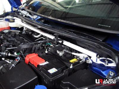 Ford Fiesta (MK7) Ultra Racing Front Strut Brace-Front Strut Brace-Ultra Racing-[By Purdue Performance]