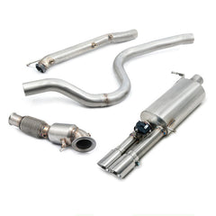 Ford Fiesta Mk8 ST Cobra Sport 3" Turbo Back Valved Exhaust-Exhaust System-Cobra Sport-[By Purdue Performance]