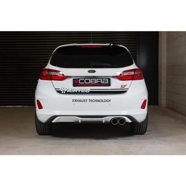 Ford Fiesta Mk8 ST Cobra Sport 3" Turbo Back Valved Exhaust-Exhaust System-Cobra Sport-[By Purdue Performance]