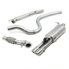 Ford Fiesta Mk8 ST Cobra Sport 3" Turbo Back Valved Exhaust-Exhaust System-Cobra Sport-[By Purdue Performance]