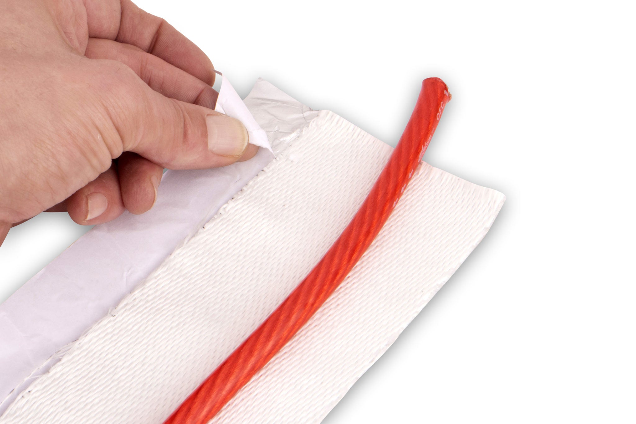 Funk Motorsport Silver Adhesive Heat Sleeving-Heat Management-Funk Motorsport-[By Purdue Performance]