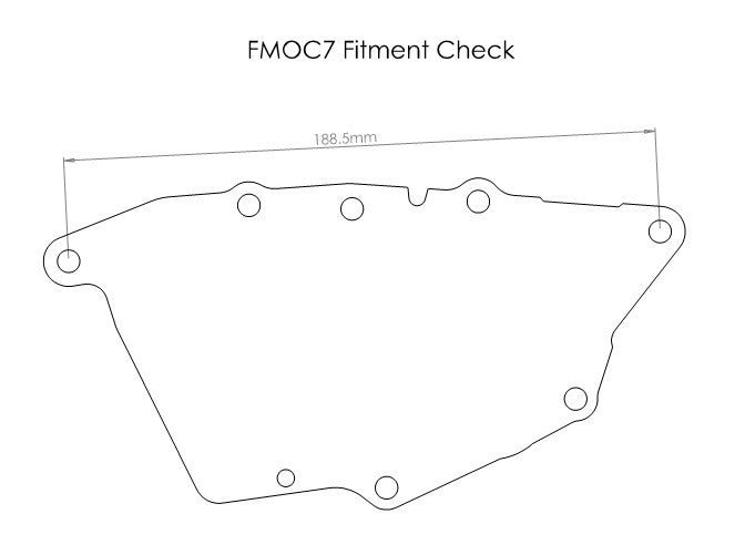 Mini Cooper S (F55/F56) Forge Motorsport Oil Cooler Adapter Plate-Oil Cooler-Forge Motorsport-[By Purdue Performance]