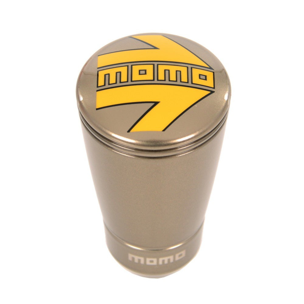 Momo Gear Knob SK 50 - Glossy Anthracite Aluminium-Gear Knobs-Momo-[By Purdue Performance]