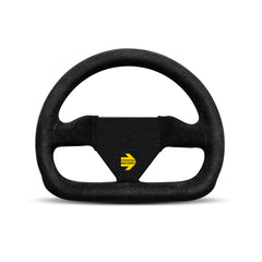 Momo Mod. 12 Steering Wheel - Black Suede 250mm Diameter-Steering Wheels-Momo-[By Purdue Performance]