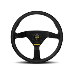 Momo Mod. 78 Steering Wheel - Black Suede 350mm Diameter-Steering Wheels-Momo-[By Purdue Performance]