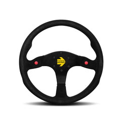 Momo Mod. 80 Steering Wheel - Black Suede 350mm Diameter-Steering Wheels-Momo-[By Purdue Performance]