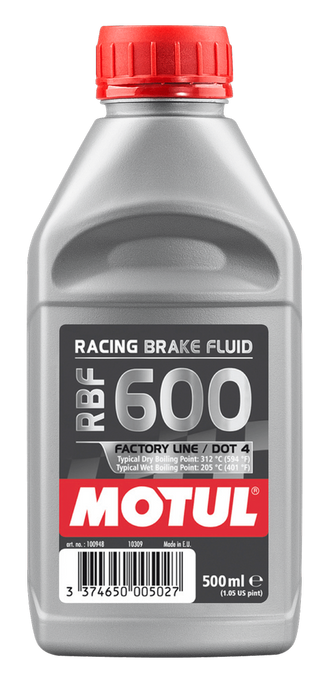 Motul RBF 600 Factory Line Racing Brake Fluid 500ml-Brake Fluid-Motul-[By Purdue Performance]