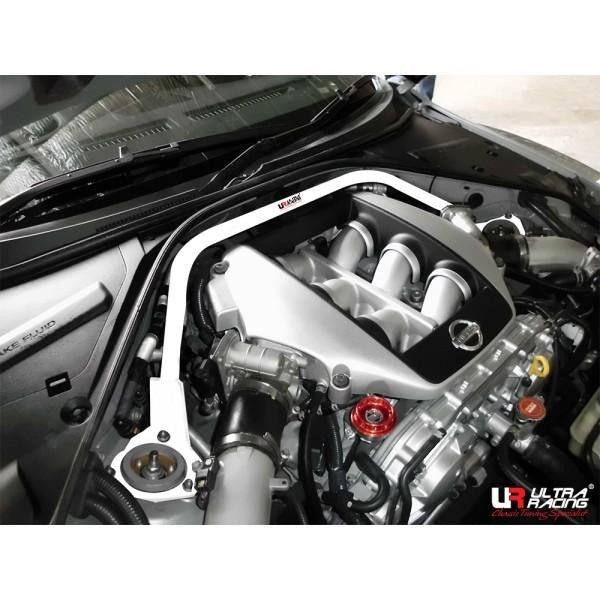 Nissan GTR Ultra Racing Front Strut Brace-Front Strut Bar-Ultra Racing-[By Purdue Performance]