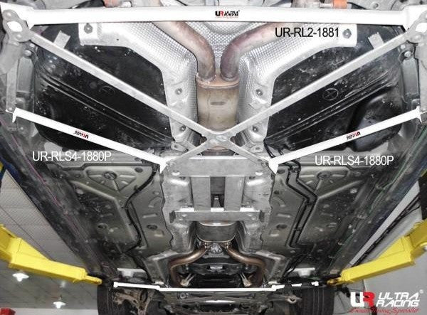 Porsche Panamera (970) Ultra Racing Rear Lower Brace-Rear Lower Brace-Ultra Racing-[By Purdue Performance]