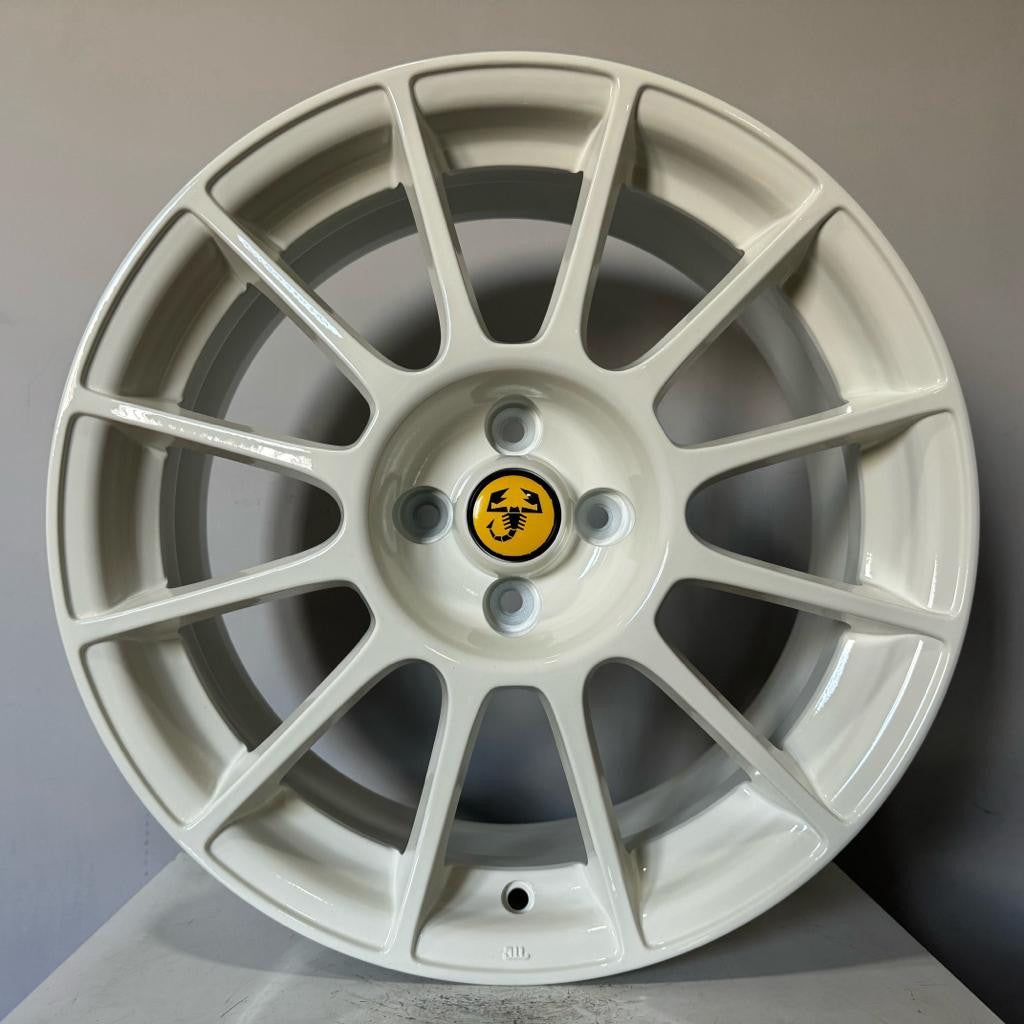 Set of 4 Abarth Esseesse Style Alloy Wheels 17"-4 x 98-Purdue Performance-[By Purdue Performance]