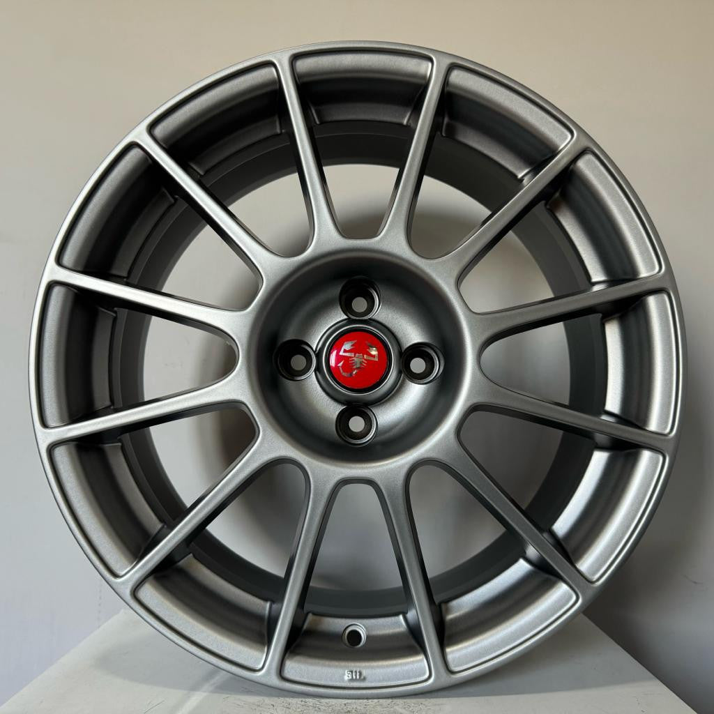 Set of 4 Abarth Esseesse Style Alloy Wheels 17"-4 x 98-Purdue Performance-[By Purdue Performance]