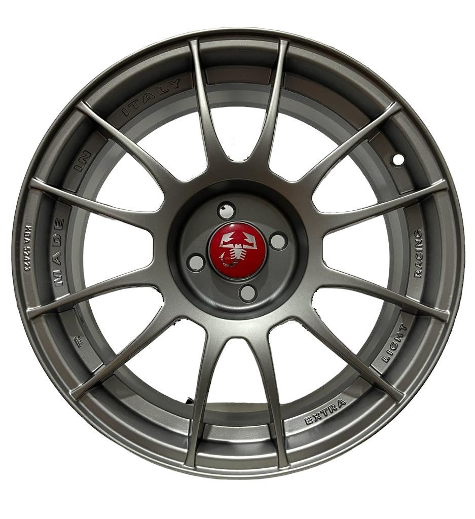 Set of 4 Abarth Lightweight Racing Style Alloys-4 x 98-Purdue Performance-[By Purdue Performance]