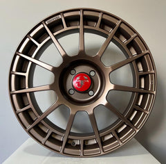 Set of 4 NTT Style Alloy Wheels for ABARTH PUNTO & 124 SPIDER-4 x 100-Purdue Performance-[By Purdue Performance]