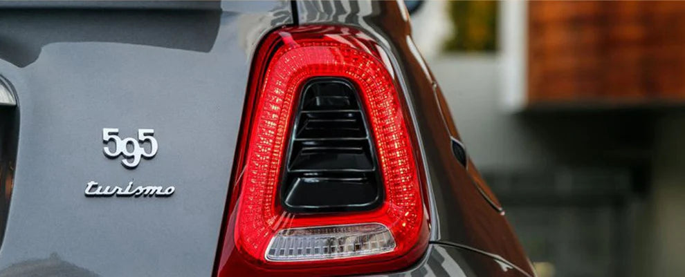 Abarth 595 Series 4 Rear Vent Style Light Inserts - Various Options
