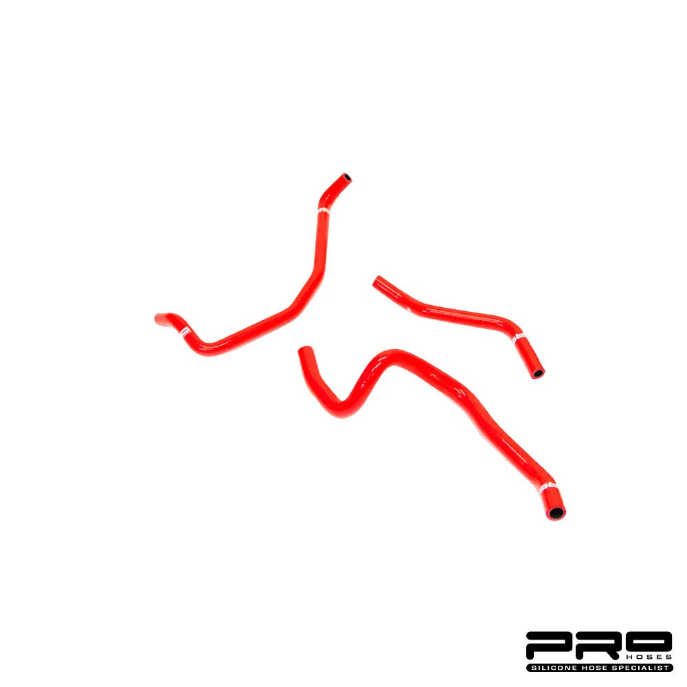 Toyota GR Yaris Pro Hoses 3 Piece Auxiliary Hose Kit-Silicone Hoses-Pro Hoses-[By Purdue Performance]