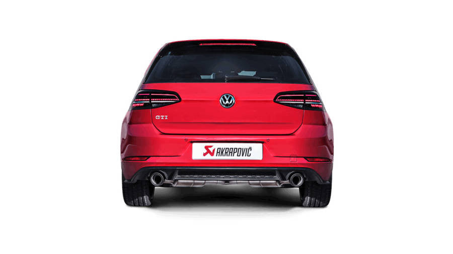 VW Golf Mk7.5 GTI Akrapovic Titanium Slip-On Race Line Exhaust System-Exhausts-Akrapovic-[By Purdue Performance]
