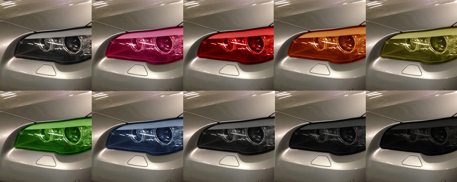 Abarth 500/595/695 Series 4 with Xenons (11-20) Headlight Covers
